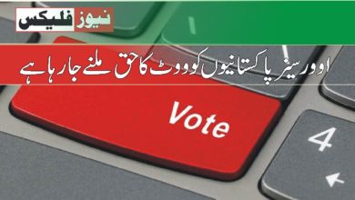 اوور سیز پاکستانیوں کو ووٹ کا حق ملنے جا رہا ! پردیسی پاکستانیوں مبارک ہو