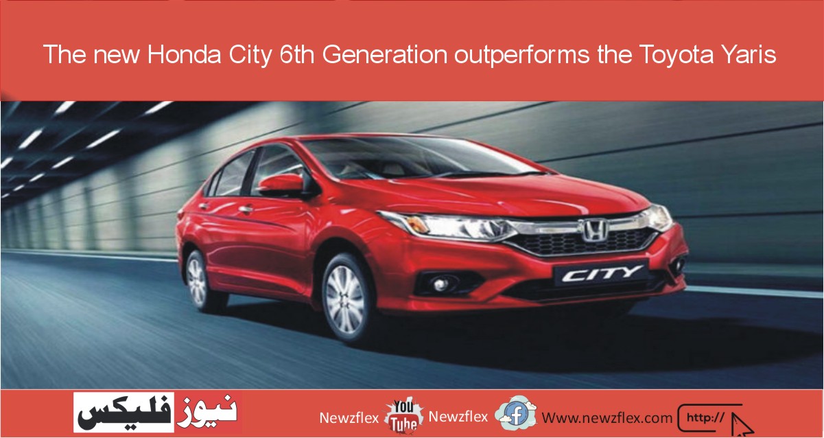 The new Honda City 6th Generation outperforms the Toyota Yaris