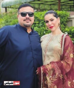 غناء علی کی شوہر کے ساتھ حالیہ تصاویر