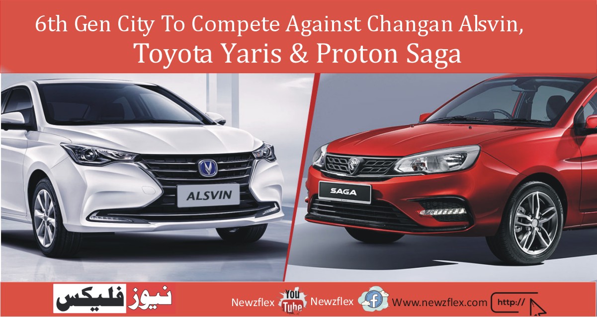 6th Gen City To Compete Against Changan Alsvin, Toyota Yaris & Proton Saga