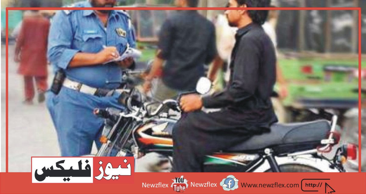 اسلام آباد میں ٹریفک پولیس نے ہیلمٹ نہ پہننے پر 59 ہزار سے زائد موٹر سائیکل سواروں کو جرمانے کیے